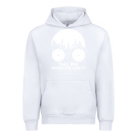 White Trail Bike Adventure Awaits Urban Hoodie - Bettercallsaul