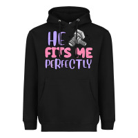 Black he fits me perfectly Heavyweight Hoodie - MaliasSmallBusiness
