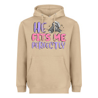 Mushroom he fits me perfectly Heavyweight Hoodie - MaliasSmallBusiness