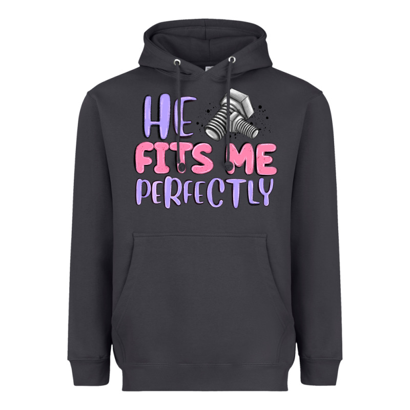 He Fits Me Perfectly Heavyweight Hoodie by MaliasSmallBusiness | Teevron