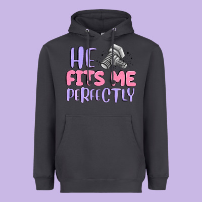 He Fits Me Perfectly Heavyweight Hoodie Designed By Maliassmallbusiness