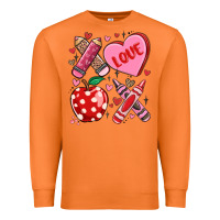 Carrot valentine xoxo teacher Premium Sweatshirt - MaliasSmallBusiness