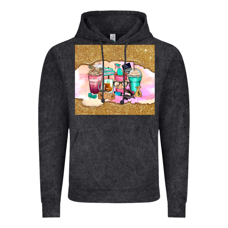 Small Business Coffee Cups Vintage Hoodie by Zillion Design Studio | Teevron