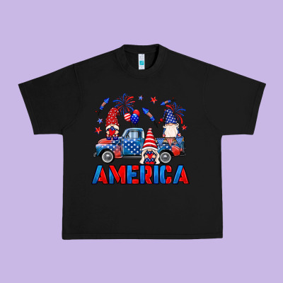 American Truck Gnomes Urban Heavy Tee Designed By Neo Western