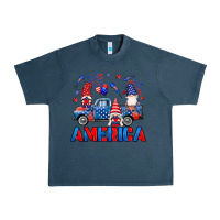 Midnight Navy American truck gnomes Urban Heavy Tee - Neo Western