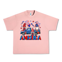Salmon American truck gnomes Urban Heavy Tee - Neo Western