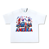 White American truck gnomes Urban Heavy Tee - Neo Western