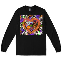 Black halloween heart Long Sleeve Tee - AdoDesignShop