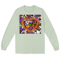 Matcha halloween heart Long Sleeve Tee - AdoDesignShop