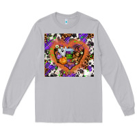 Moon Dust halloween heart Long Sleeve Tee - AdoDesignShop