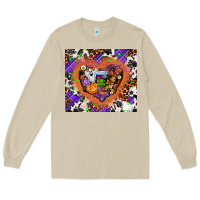 Mushroom halloween heart Long Sleeve Tee - AdoDesignShop