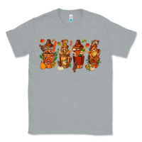 Heather Grey thanksgiving coffee cups with gnomes bbs Classic Tee - BundleAndBundleShop