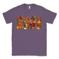 Lavender thanksgiving coffee cups with gnomes bbs Classic Tee - BundleAndBundleShop