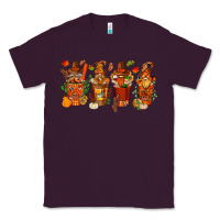 Plum thanksgiving coffee cups with gnomes bbs Classic Tee - BundleAndBundleShop