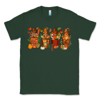 Sports Green thanksgiving coffee cups with gnomes bbs Classic Tee - BundleAndBundleShop
