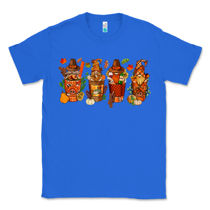 Thanksgiving Coffee Cups With Gnomes Bbs Classic Tee by BundleAndBundleShop | Teevron