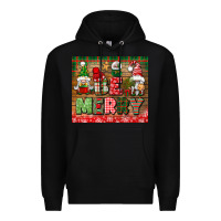 Black be merry tumbler Premium Hoodie - BundleAndBundleShop