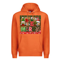 Carrot be merry tumbler Premium Hoodie - BundleAndBundleShop