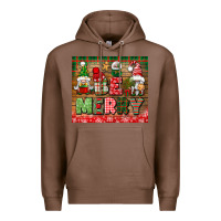 Chestnut be merry tumbler Premium Hoodie - BundleAndBundleShop