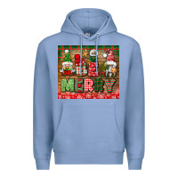 Be Merry Tumbler Premium Hoodie | Teevron