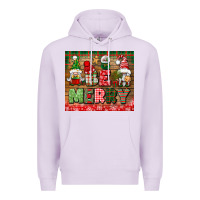 Lilac be merry tumbler Premium Hoodie - BundleAndBundleShop