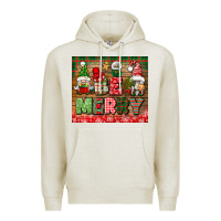 Oatmeal Heather be merry tumbler Premium Hoodie - BundleAndBundleShop