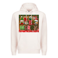 Pale Pink be merry tumbler Premium Hoodie - BundleAndBundleShop