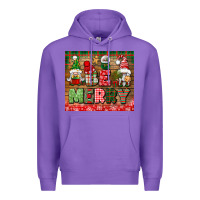 Purple be merry tumbler Premium Hoodie - BundleAndBundleShop