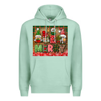 Seafoam be merry tumbler Premium Hoodie - BundleAndBundleShop