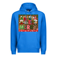 True Royal be merry tumbler Premium Hoodie - BundleAndBundleShop