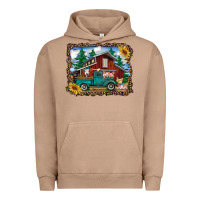 Pigment Burro western barn with farm animals Urban Hoodie - RanaPortraitStore