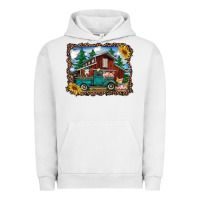 Pigment Lunar Rock western barn with farm animals Urban Hoodie - RanaPortraitStore