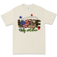 Bone Love My Soldier Premium Tee - BarkalooDesign