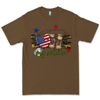 Cacao Love My Soldier Premium Tee - BarkalooDesign