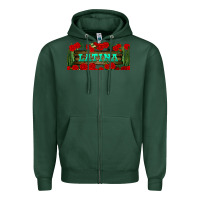Sports Green latina libbey glass Zipper Hoodie - BundleAndBundleShop