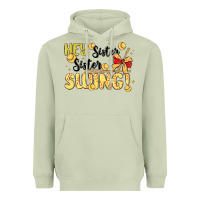Matcha softball sister Heavyweight Hoodie - MaliasSmallBusiness