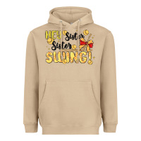 Mushroom softball sister Heavyweight Hoodie - MaliasSmallBusiness