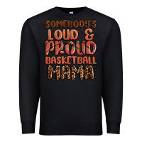 Black somebodys loud and proud basketball mama Premium Sweatshirt - MaliasSmallBusiness