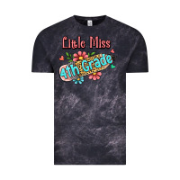 Cloud Black little miss fourth grade Vintage Tee - RanaPortraitStore