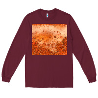 Burgundy orange glitter tumbler Long Sleeve Tee - JahusDesignShop