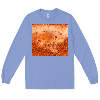 Colony Blue orange glitter tumbler Long Sleeve Tee - JahusDesignShop