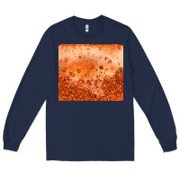 Navy orange glitter tumbler Long Sleeve Tee - JahusDesignShop