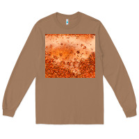 Toasted Coconut orange glitter tumbler Long Sleeve Tee - JahusDesignShop