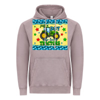 Vintage Zinc just a boy who loves tractors Vintage Hoodie - Zillion Design Studio