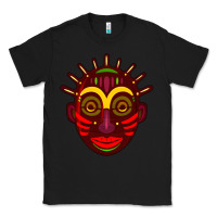 Black african masks 2 Classic Tee - BundleAndBundleShop