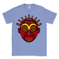 Colony Blue african masks 2 Classic Tee - BundleAndBundleShop