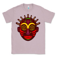 Lilac african masks 2 Classic Tee - BundleAndBundleShop