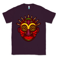 Plum african masks 2 Classic Tee - BundleAndBundleShop