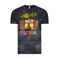 Cloud Black the only b.s. i need is beer and sunshine Vintage Tee - Zillion Design Studio