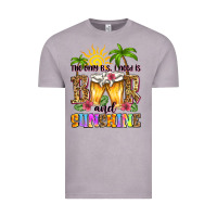 Vintage Zinc the only b.s. i need is beer and sunshine Vintage Tee - Zillion Design Studio